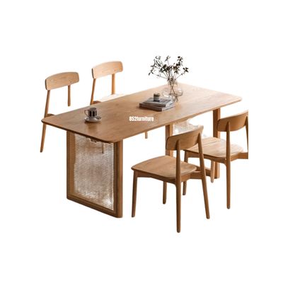 A578 日式藤面書桌 (Rattan desk)