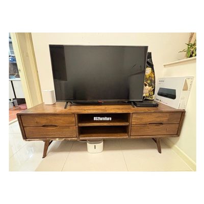 (包送貨安裝 | Delivery and Assembly Included)  ​A207 實木電視櫃 (TV Cabinet)