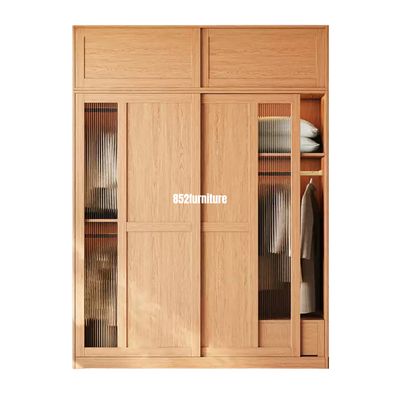 (包送貨安裝 | Delivery and Assembly Included)  A606 趟門衣櫃 (Wooden sliding door wardrobe)