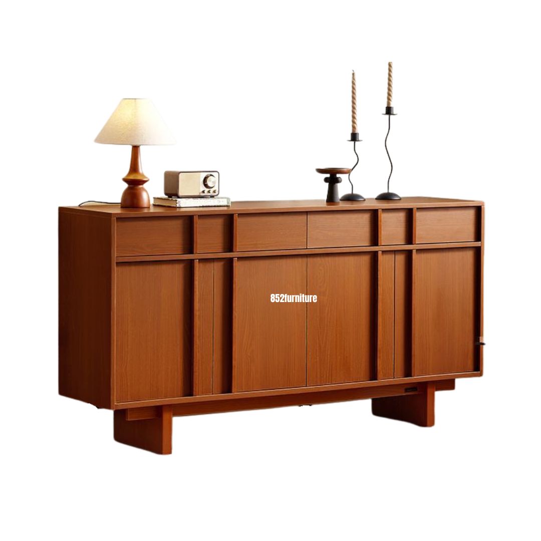 (包送貨安裝 | Delivery and Assembly Included) A611北歐餐邊櫃 (Wooden Sideboard)