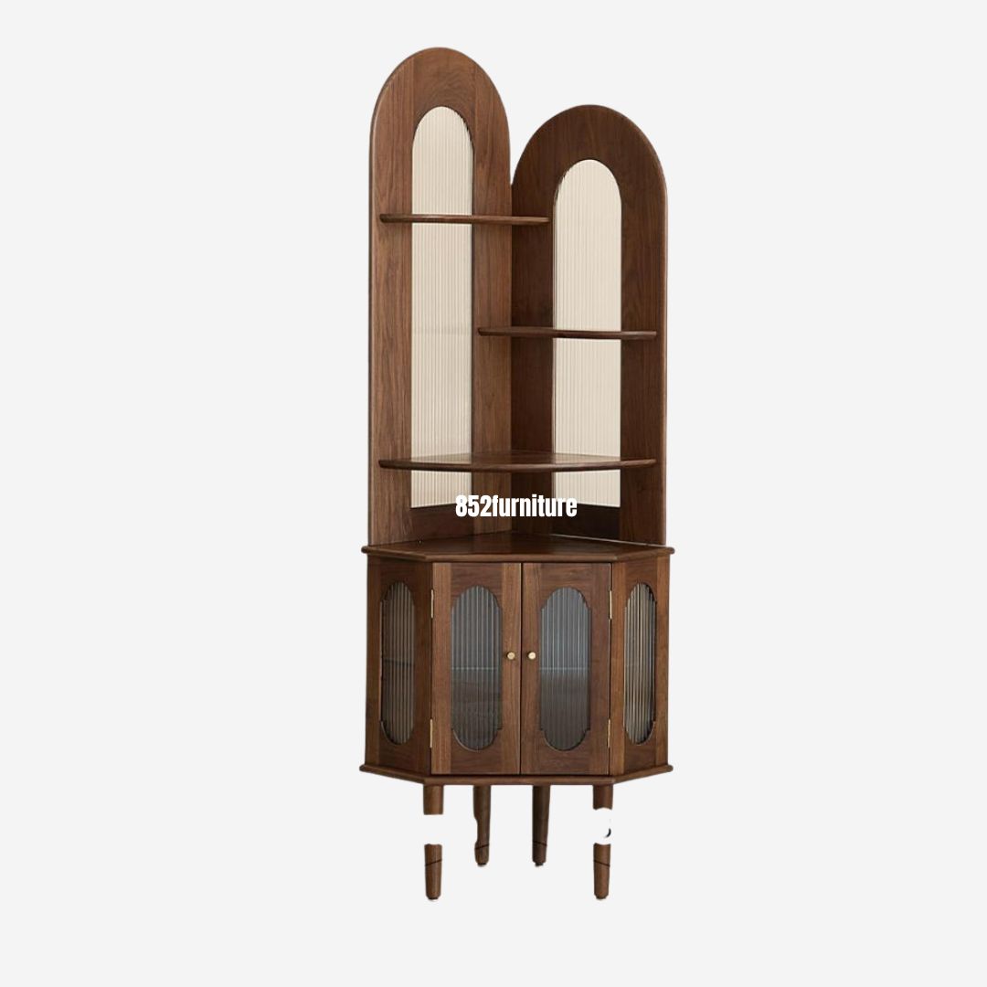 (包送貨安裝 | Delivery and Assembly Included) A194 北歐實木轉角櫃 (corner cabinet)