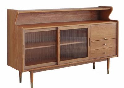 (包送貨安裝 | Delivery and Assembly Included)  A042 日式玻璃餐邊櫃 (Dining Sideboard)