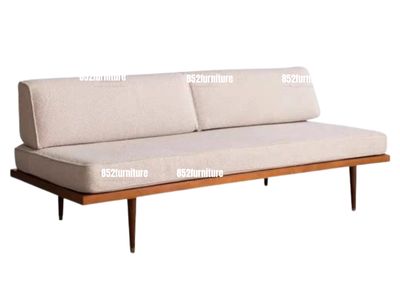 (包送貨安裝 | Delivery and Assembly Included) A387 日式布藝梳化 (solid wood sofa)