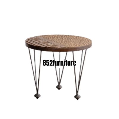 (包送貨安裝 | Delivery and Assembly Included)  A506 實木做舊茶几 (Retro coffee table)