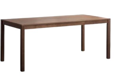 (包送貨安裝 | Delivery and Assembly Included)  A024 黑胡桃木日式餐桌 (dining table)