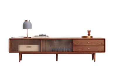 (包送貨安裝 | Delivery and Assembly Included) A002 日式長虹玻璃電視櫃 (tv cabinet)