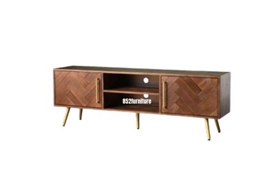 (包送貨安裝 | Delivery and Assembly Included)  A017中古風電視櫃 (Retro Tv Cabinet)
