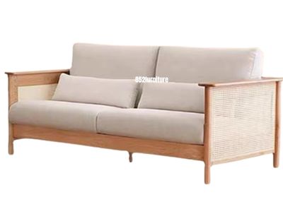 (包送貨安裝 | Delivery and Assembly Included)  A418日式藤編梳化 (Rattan Sofa)