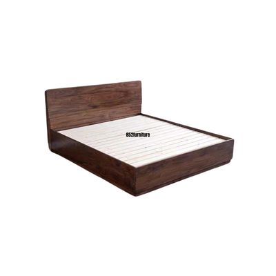 (包送貨安裝 | Delivery and Assembly Included)  A541油壓木制大床 (hydraulic press bed frame)