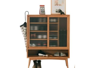 (包送貨安裝 | Delivery and Assembly Included)  A046 長虹玻璃鞋櫃 (shoe cabinet)