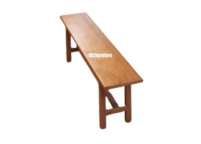 (包送貨安裝 | Delivery and Assembly Included)  A058 日式實木長椅 (Solid wood bench)