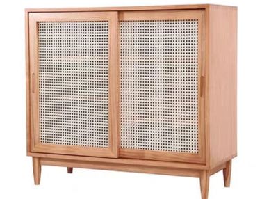 (包送貨安裝 | Delivery and Assembly Included) A093 日式藤織面餐邊櫃 (Rattan Sideboard)