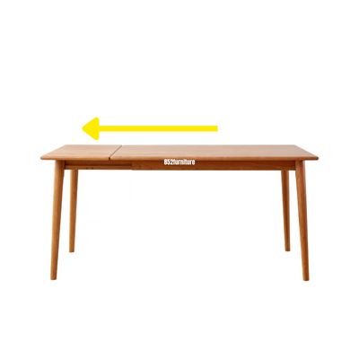 (包送貨安裝 | Delivery and Assembly Included)  A508橡木申縮餐桌 (oak extendable dining table)