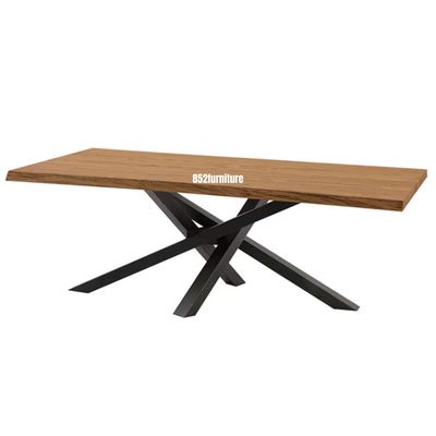 (包送貨安裝 | Delivery and Assembly Included)  A328原木實木餐桌 (dining table)