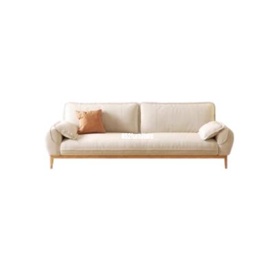 (包送貨安裝 | Delivery and Assembly Included)  A323木制布梳化(wooden fabric sofa)