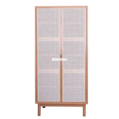 (包送貨安裝 | Delivery and Assembly Included) A259 藤面衣櫃 (Rattan Wardrobe)