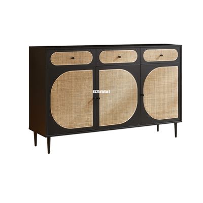 (包送貨安裝 | Delivery and Assembly Included)  A524藤織面餐邊櫃 (Dining sideboard)