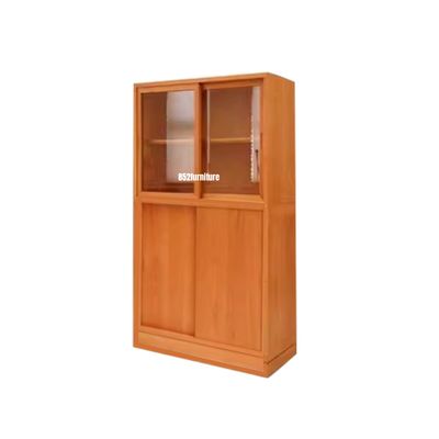 (包送貨安裝 | Delivery and Assembly Included) A536日式玻璃書櫃 (ooden bookshelf)