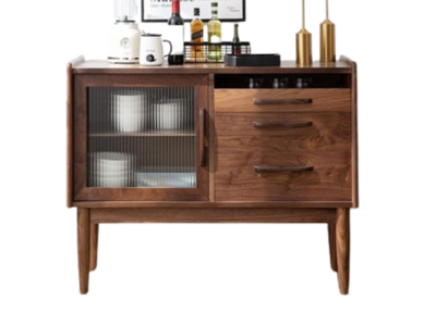 (包送貨安裝 | Delivery and Assembly Included) A089 日式現代實木餐櫃 (dining sideboard)
