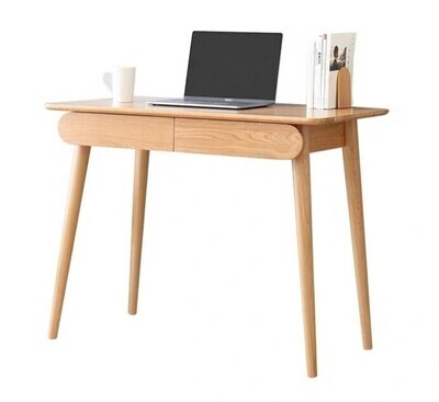 (包送貨安裝 | Delivery and Assembly Included) A097 簡約實木書台(wooden desk)