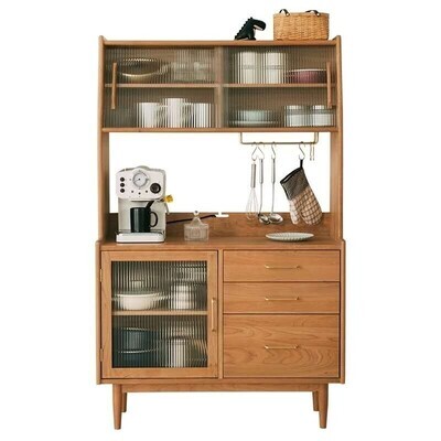 (包送貨安裝 | Delivery and Assembly Included)  A032 日式實木餐邊櫃 (dining sideboard)