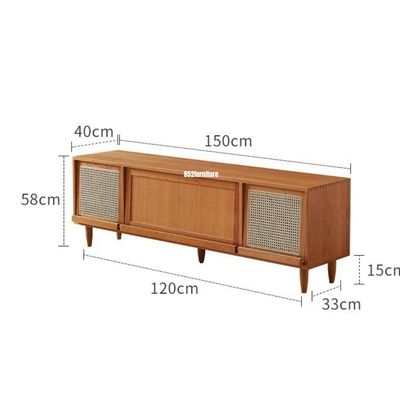 (包送貨安裝 | Delivery and Assembly Included) A008藤面電視櫃 (tv cabinet)