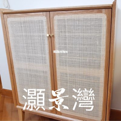 (包送貨安裝 | Delivery and Assembly Included)  A107日式藤織鞋櫃 (rattan shoe cabinet)
