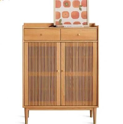 (包送貨安裝 | Delivery and Assembly Included)   A306日式條子鞋櫃 (Shoe Cabinet)