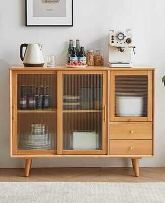 (包送貨安裝 | Delivery and Assembly Included)  A143長虹玻璃餐邊櫃 (Moru Glass Sideboard)