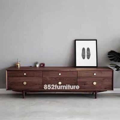 (包送貨安裝 | Delivery and Assembly Included)  A217 北歐實木電視櫃 (solid wood tv cabinet)