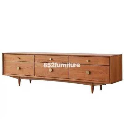 (包送貨安裝 | Delivery and Assembly Included)  A217 北歐實木電視櫃 (solid wood tv cabinet)