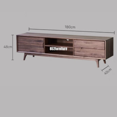 (包送貨安裝 | Delivery and Assembly Included) A414 日式實木電視櫃 (japanese style tv cabinet)