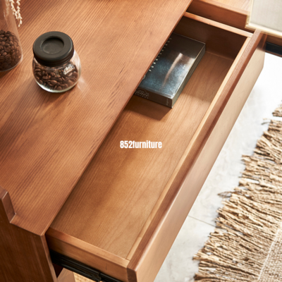 (包送貨安裝 | Delivery and Assembly Included)  A421日式實木餐邊櫃 (Japanese Style Sideboard)
