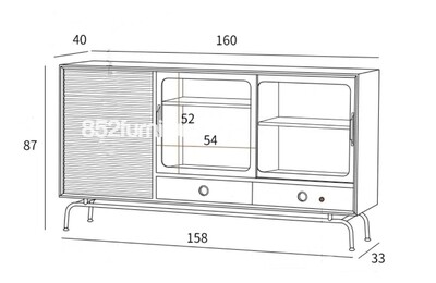 (包送貨安裝 | Delivery and Assembly Included)   A160中古款餐邊櫃 (RETRO  SIDEBOARD)