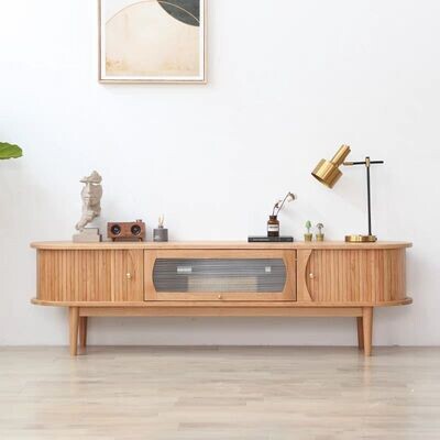 (包送貨安裝 | Delivery and Assembly Included) A240 日系簡約原木電視櫃 (tv cabinet)