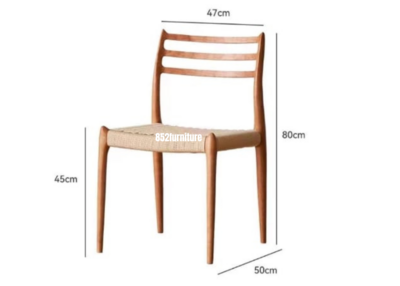 (包送貨安裝 | Delivery and Assembly Included)  A049 實木餐椅 (Solid Wood Dining Charis)