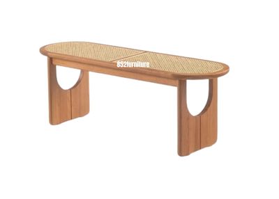 (包送貨安裝 | Delivery and Assembly Included) A055 日式實木長椅 (Solid wood bench)