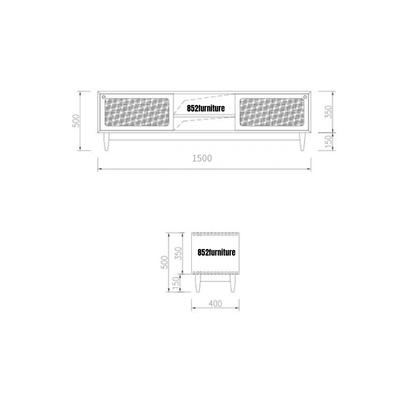 (包送貨安裝 | Delivery and Assembly Included)  A169日式藤面電視櫃 (Rattan tv cabinet)