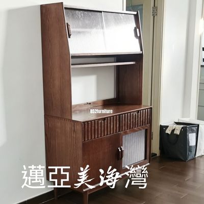 (包送貨安裝 | Delivery and Assembly Included) A287橡木餐邊櫃  (Oak dining sideboard)