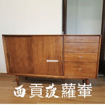 (包送貨安裝 | Delivery and Assembly Included)  A329复古餐邊櫃 (retro dining sideboard)