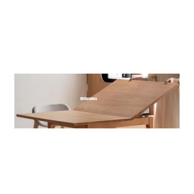 (包送貨安裝 | Delivery and Assembly Included)  A343橡木申縮餐桌 (oak extendable dining table)