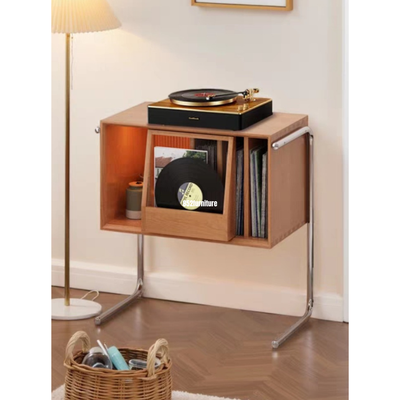 (包送貨安裝 | Delivery and Assembly Included) A484原木音響櫃 (HI-FI櫃) wooden audio cabinet