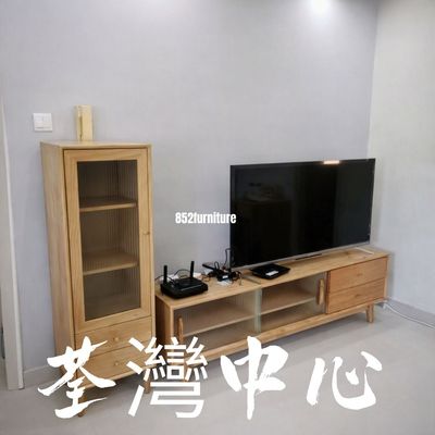 (包送貨安裝 | Delivery and Assembly Included) A500日式實木展示櫃 (Wooden display cabinet)