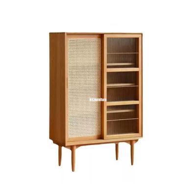 (包送貨安裝 | Delivery and Assembly Included)  A564藤面書櫃 (Rattan Bookshelf)