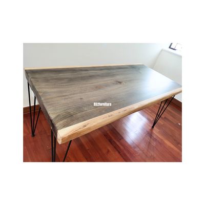 (包送貨安裝 | Delivery and Assembly Included)  A567原木實木餐桌 (dining table)