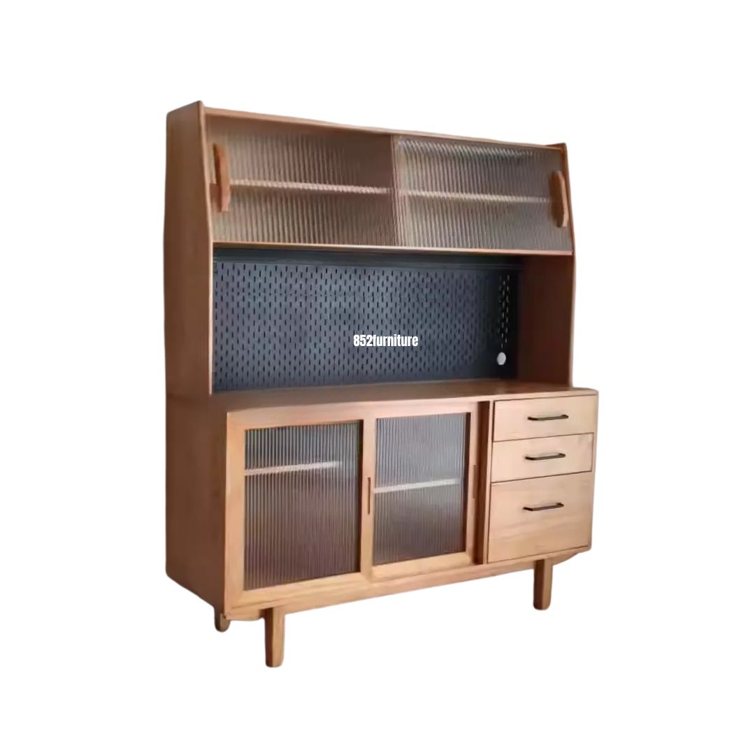 (包送貨安裝 | Delivery and Assembly Included)  A577日式實木餐邊櫃 (dining sideboard)
