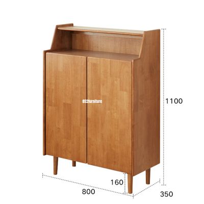 (包送貨安裝 | Delivery and Assembly Included) A601橡膠木日式鞋櫃(Wooden shoe cabinet)