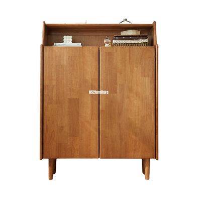 (包送貨安裝 | Delivery and Assembly Included) A601橡膠木日式鞋櫃(Wooden shoe cabinet)