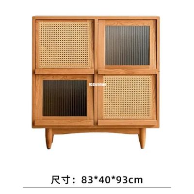 (包送貨安裝 | Delivery and Assembly Included)  A616實木雜物櫃(solid wood sideboard)