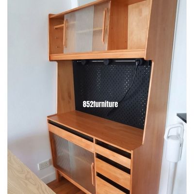 (包送貨安裝 | Delivery and Assembly Included)  A619 日式實木餐邊櫃 (dining sideboard)